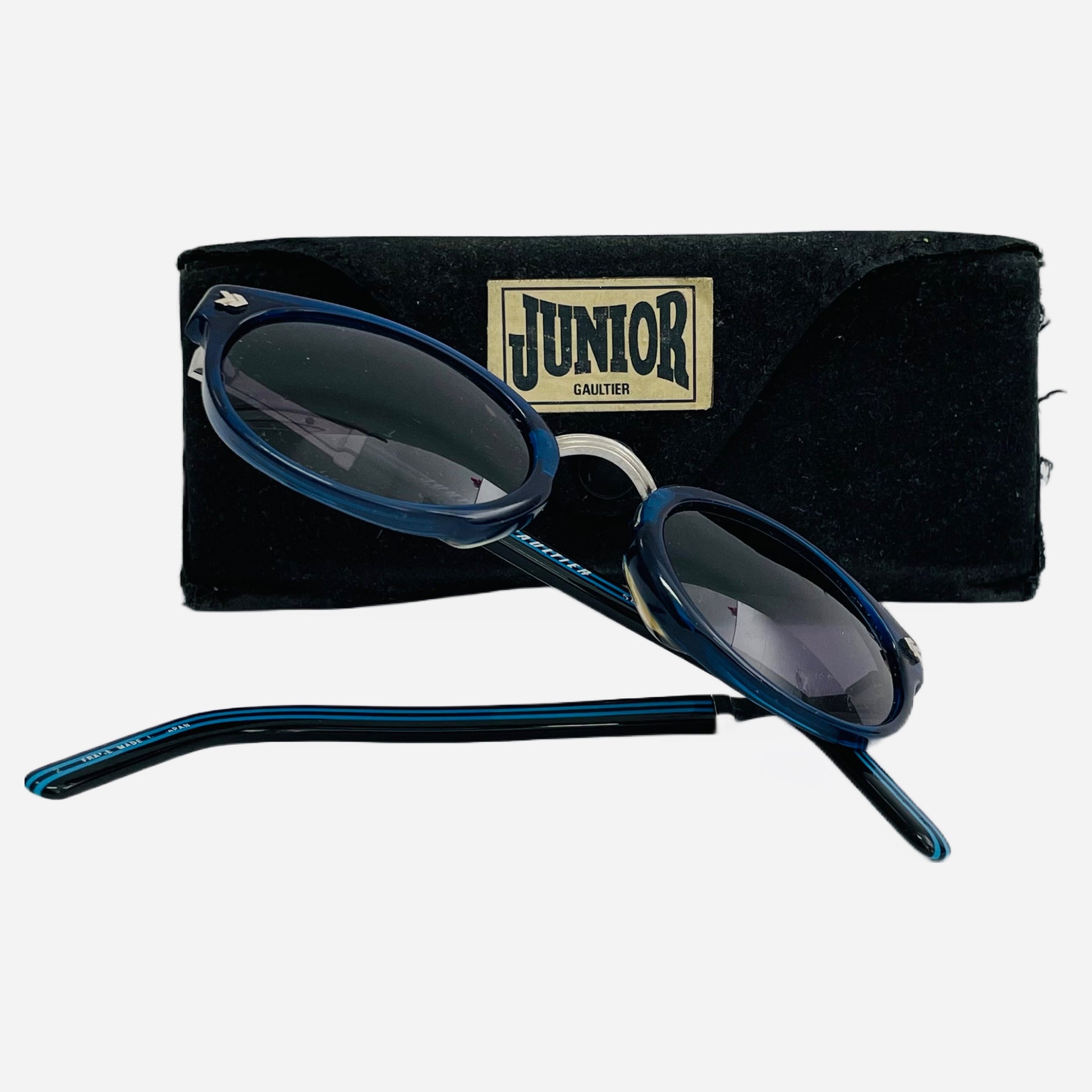 Jean-Paul-Gaultier-Junior-Gaultier-Sonnenbrille-Sunglasses-Modell-58-1272-the-seekers-vintage-designer-sunglasses-with-case