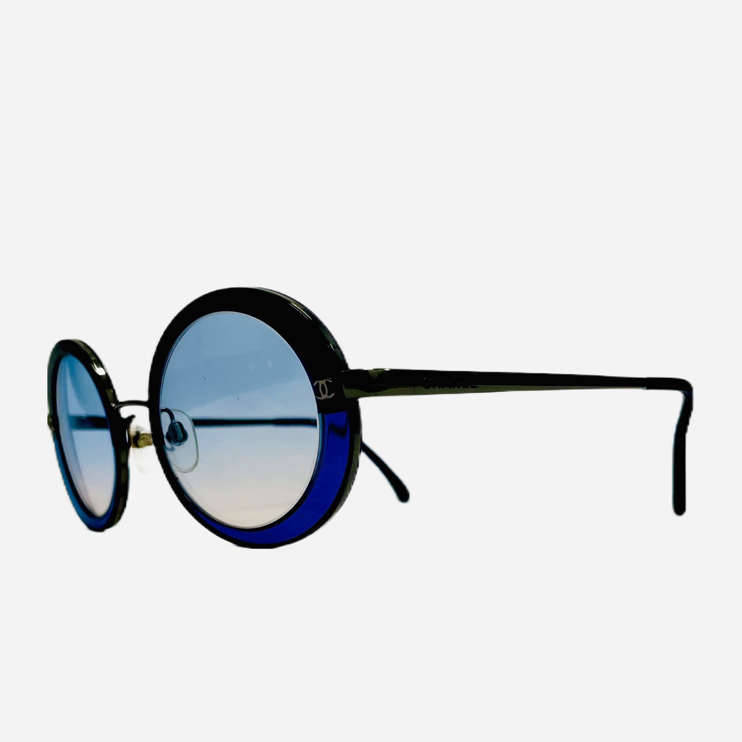 The-Seekers-Vintage-Coco-Chanel-Sunglasses-Sonnenbrille-Customized-4182-front-side