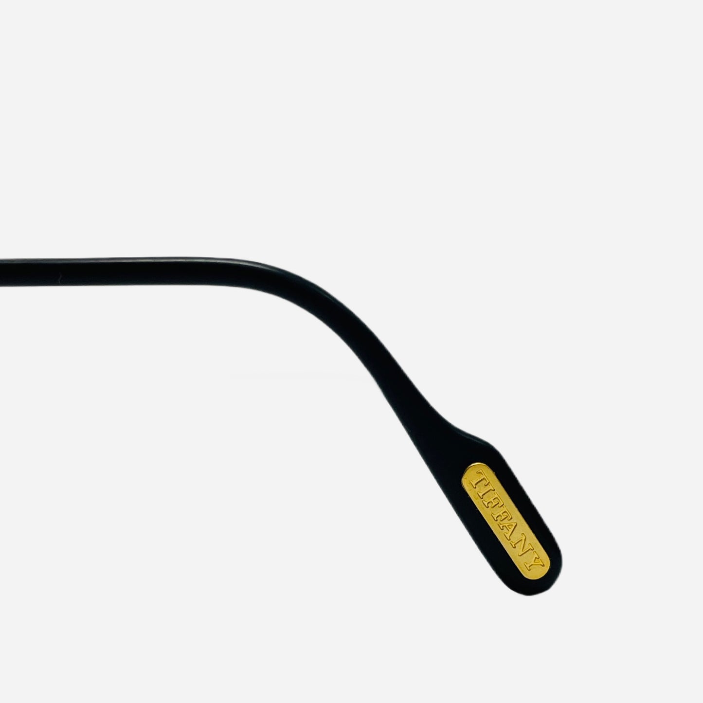 Tiffany-Lunettes-Sonnenbrille-Sunglasses-the-seekers-vintage-designer-sunglasses-23-Carats-Gold-temple-logo