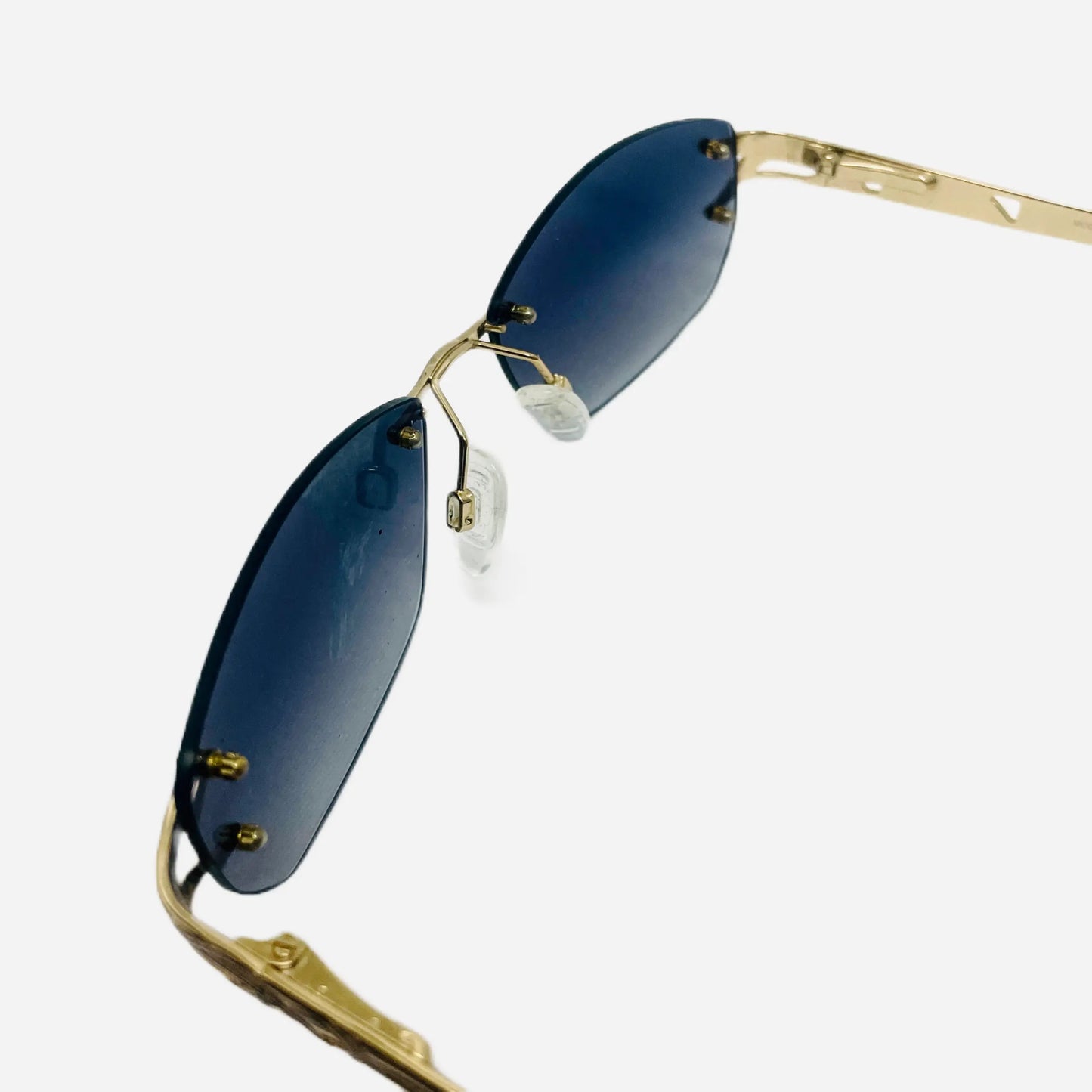 Vintage-Cazal-Rimless-Custom-Sonnenbrille-Sunglasses-Model-144 Alt-Text bearbeiten