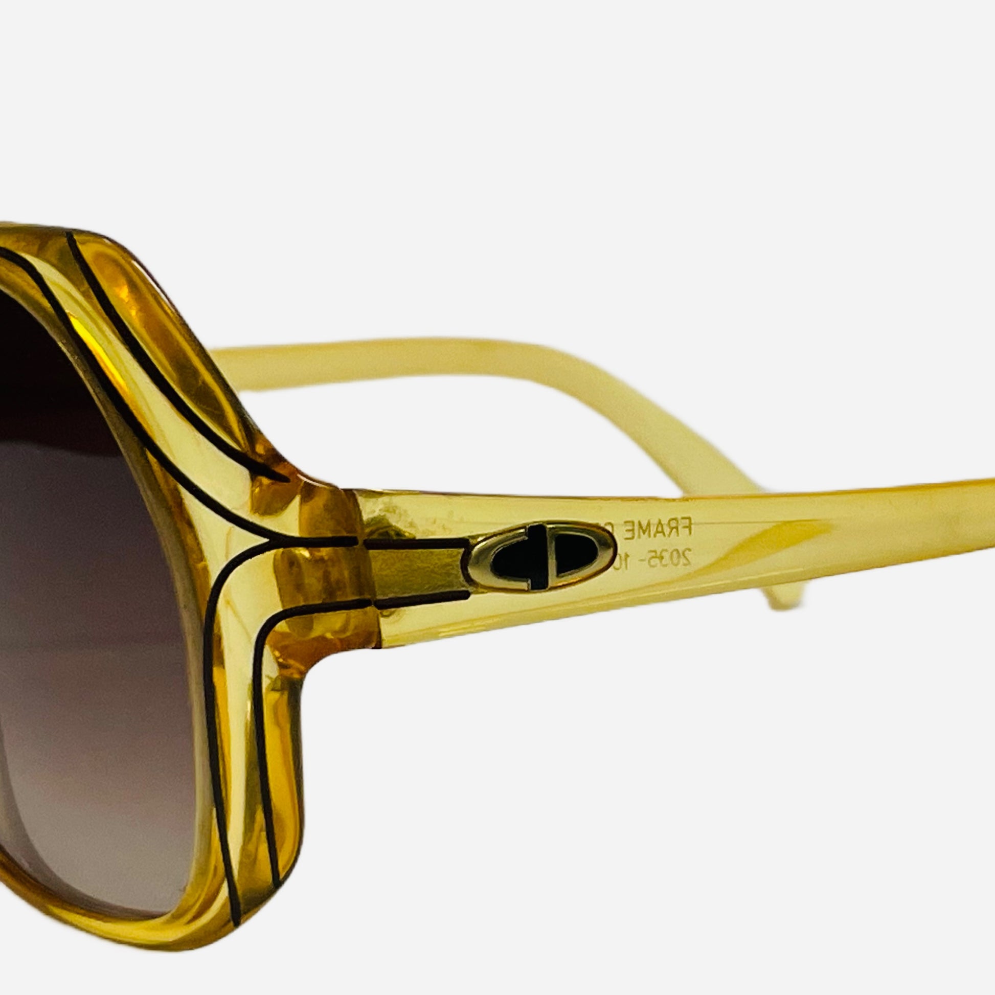 Vintage-Christian-Dior-Sonnenbrille-Sonnenbrille-2035-Optyl-the-seekers-side-deatil