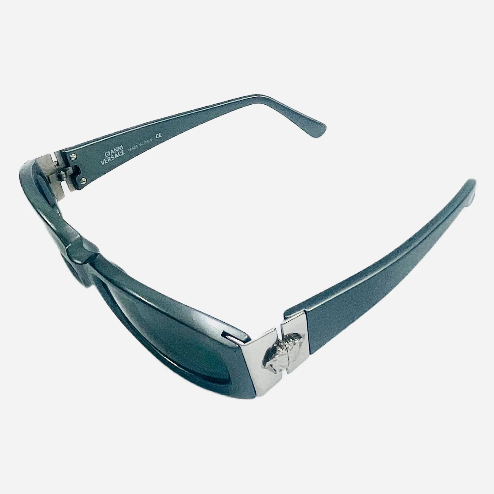 Vintage-Gianni-Versace-Sonnenbrille-Sunglasses-Model-253-Silver-Perpective