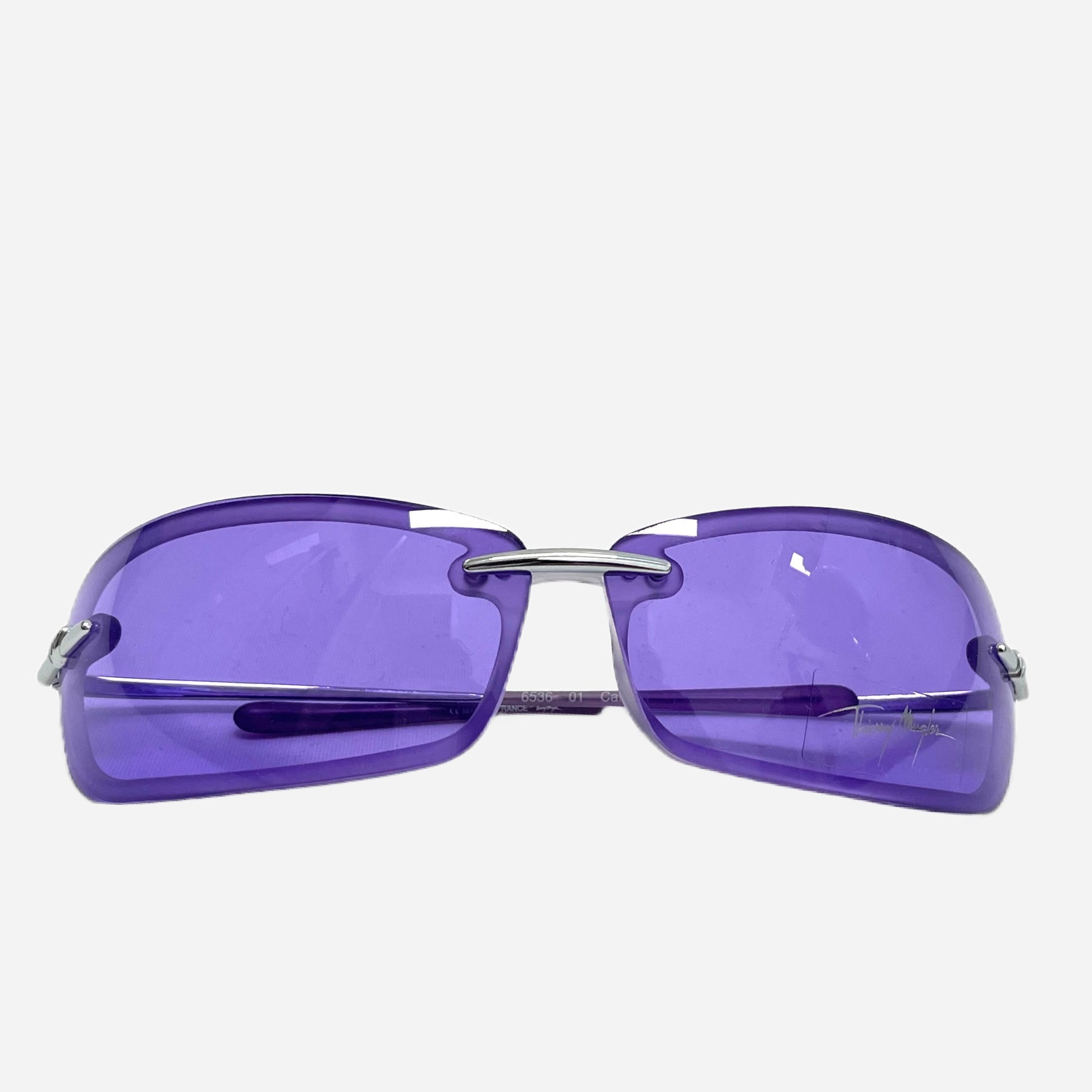 Vintage-Thierry-Mugler-Sonnenbrille-Sunglasses-schnelle-Brille-Modell-6536-the-seekers-front