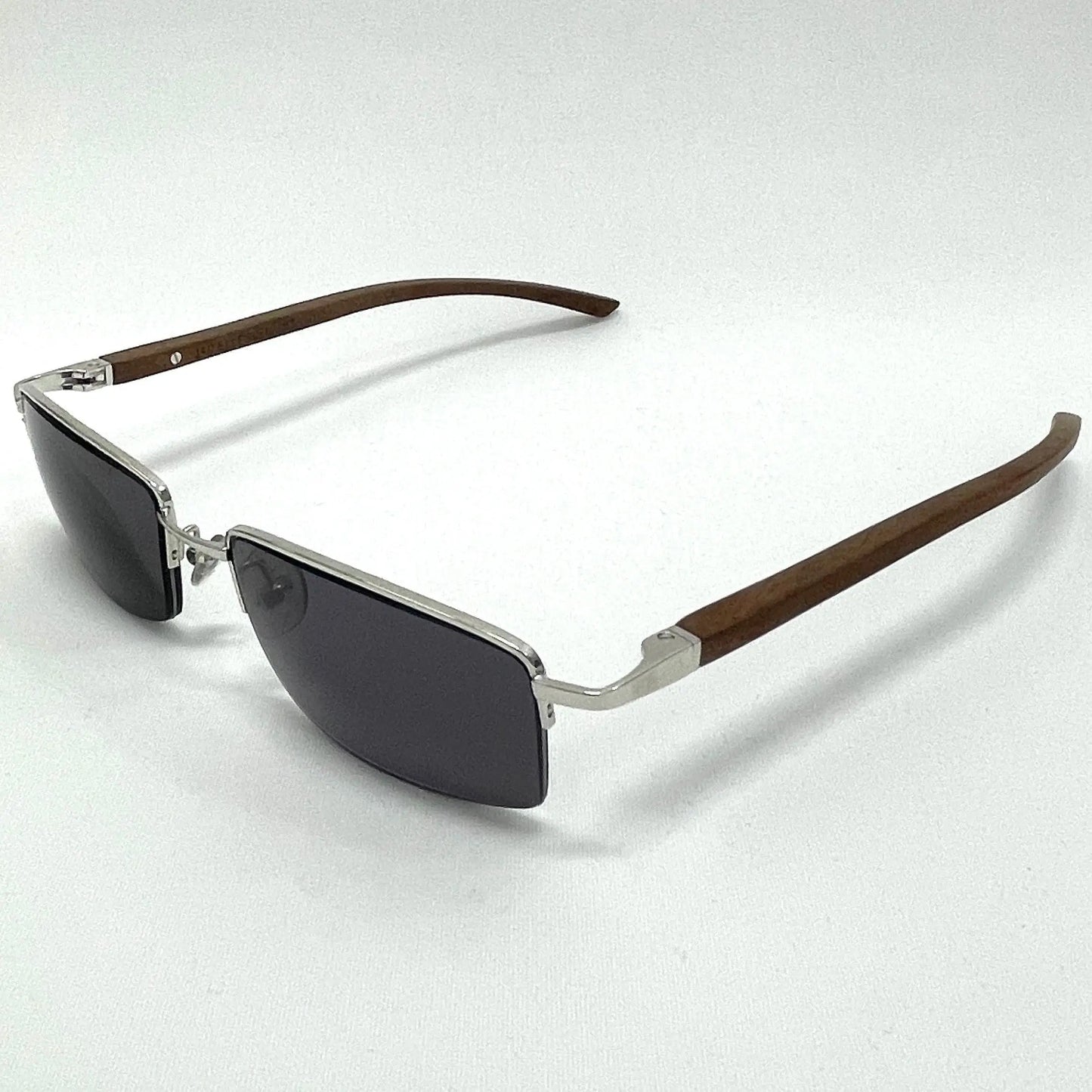 Fred-Paris-Sonnenbrille-Sunglasses-Model-Ellesmere-Silver-Wood-Temples