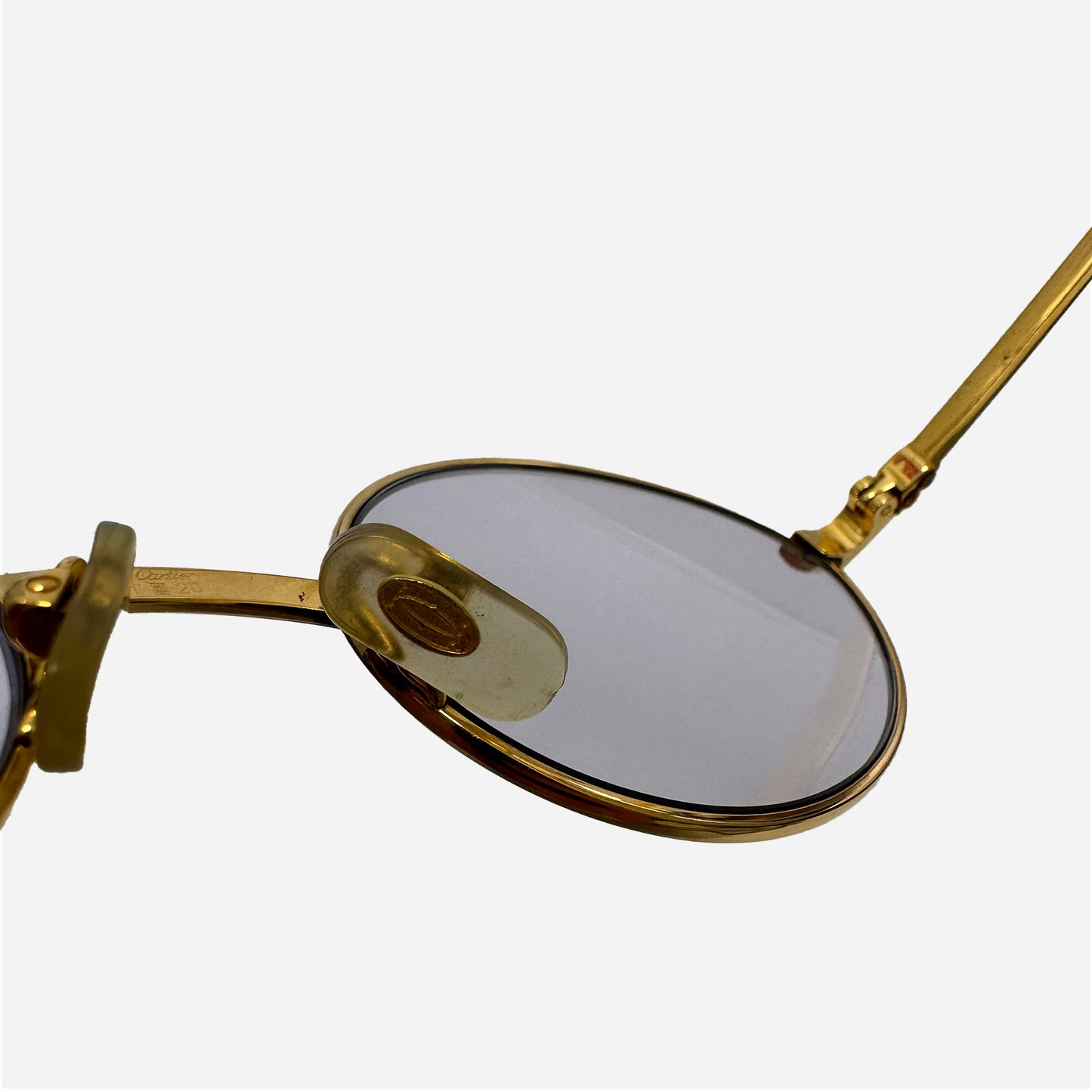 Vintage-Cartier-Sorbonne-Gold-22-karat-carats-Sonnenbrille-Sunglasses-the-seeker-nose