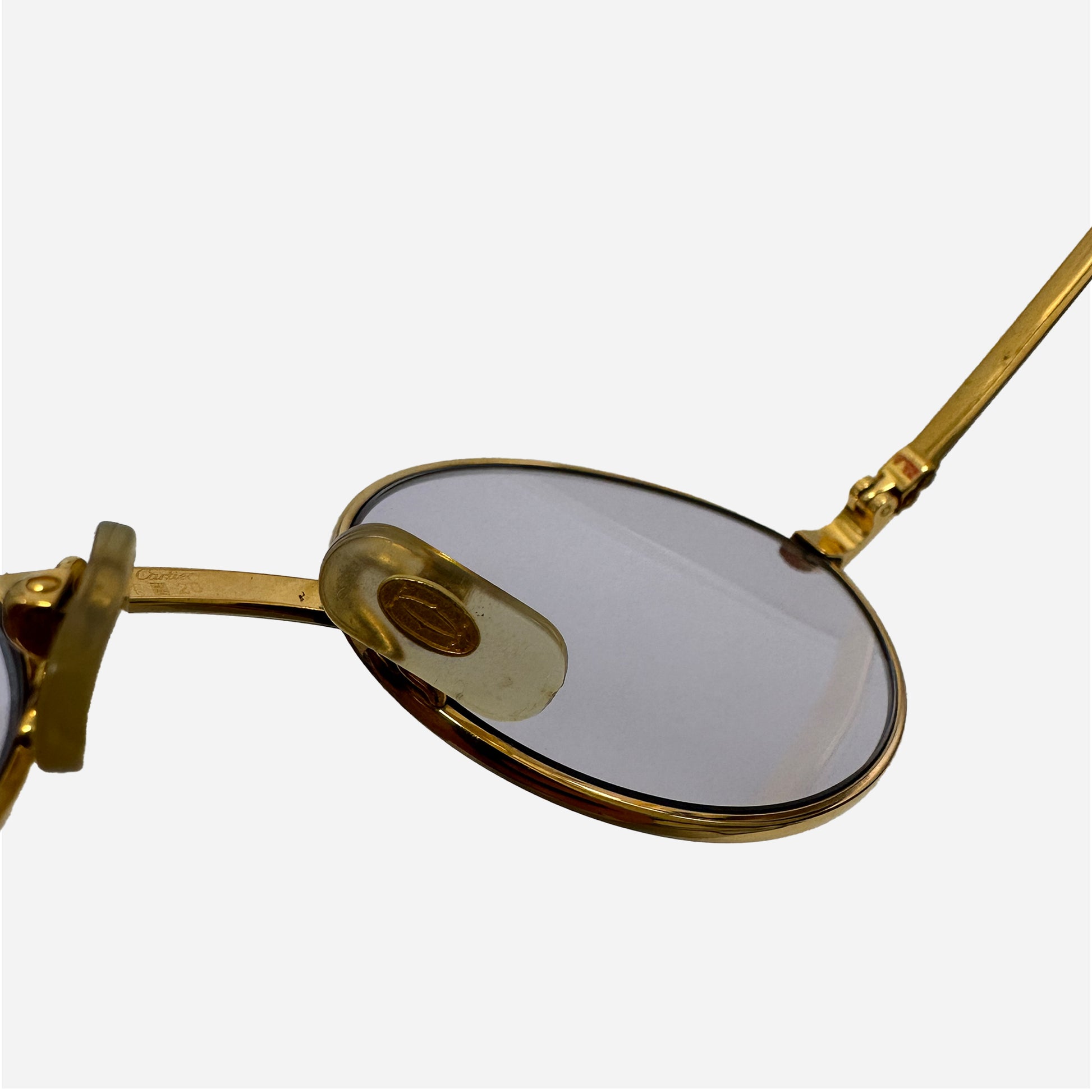 Vintage-Cartier-Sorbonne-Gold-22-karat-carats-Sonnenbrille-Sunglasses-the-seeker-nose
