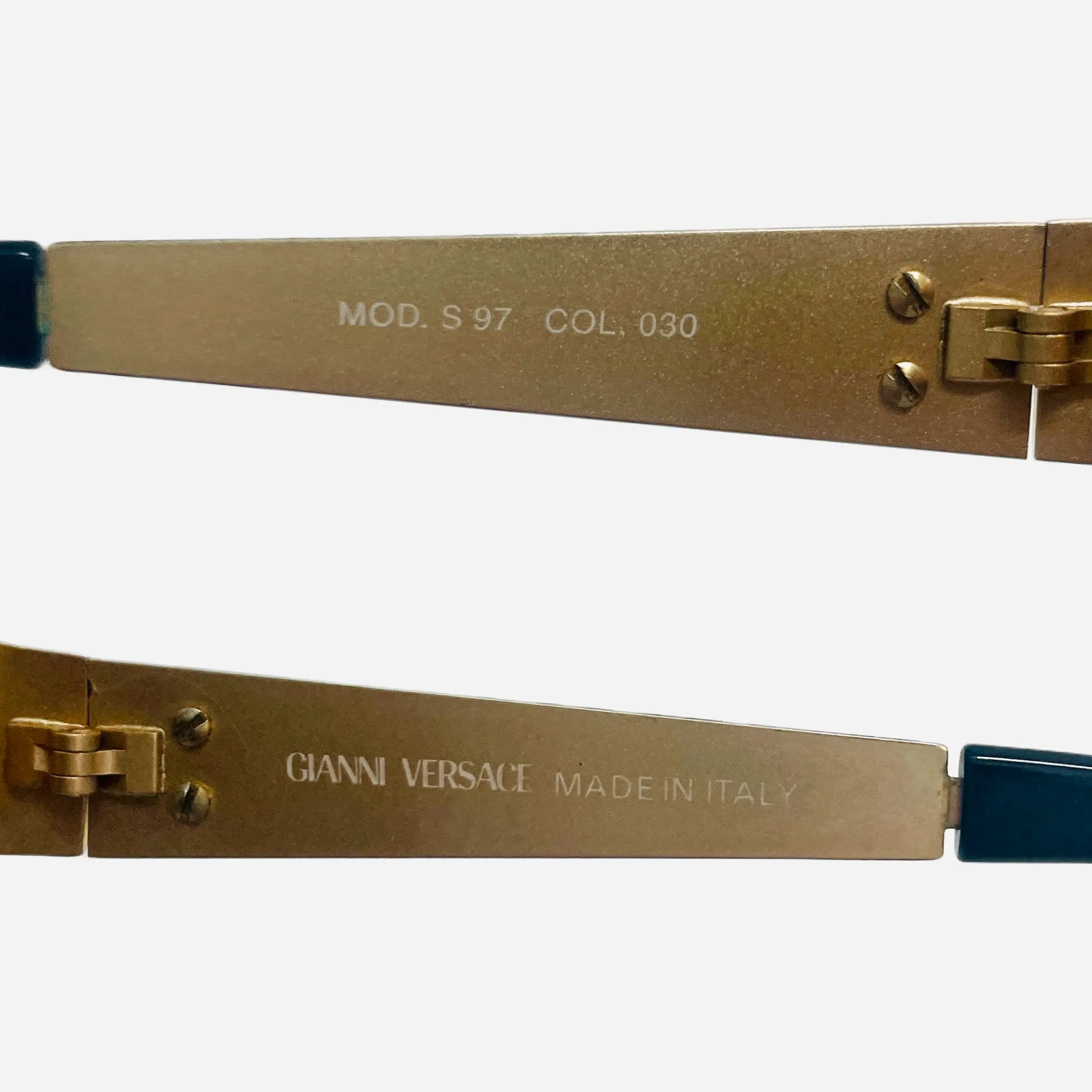 Vintage Gianni Versace Sunglasses | Model S 97 – THE SEEKERS