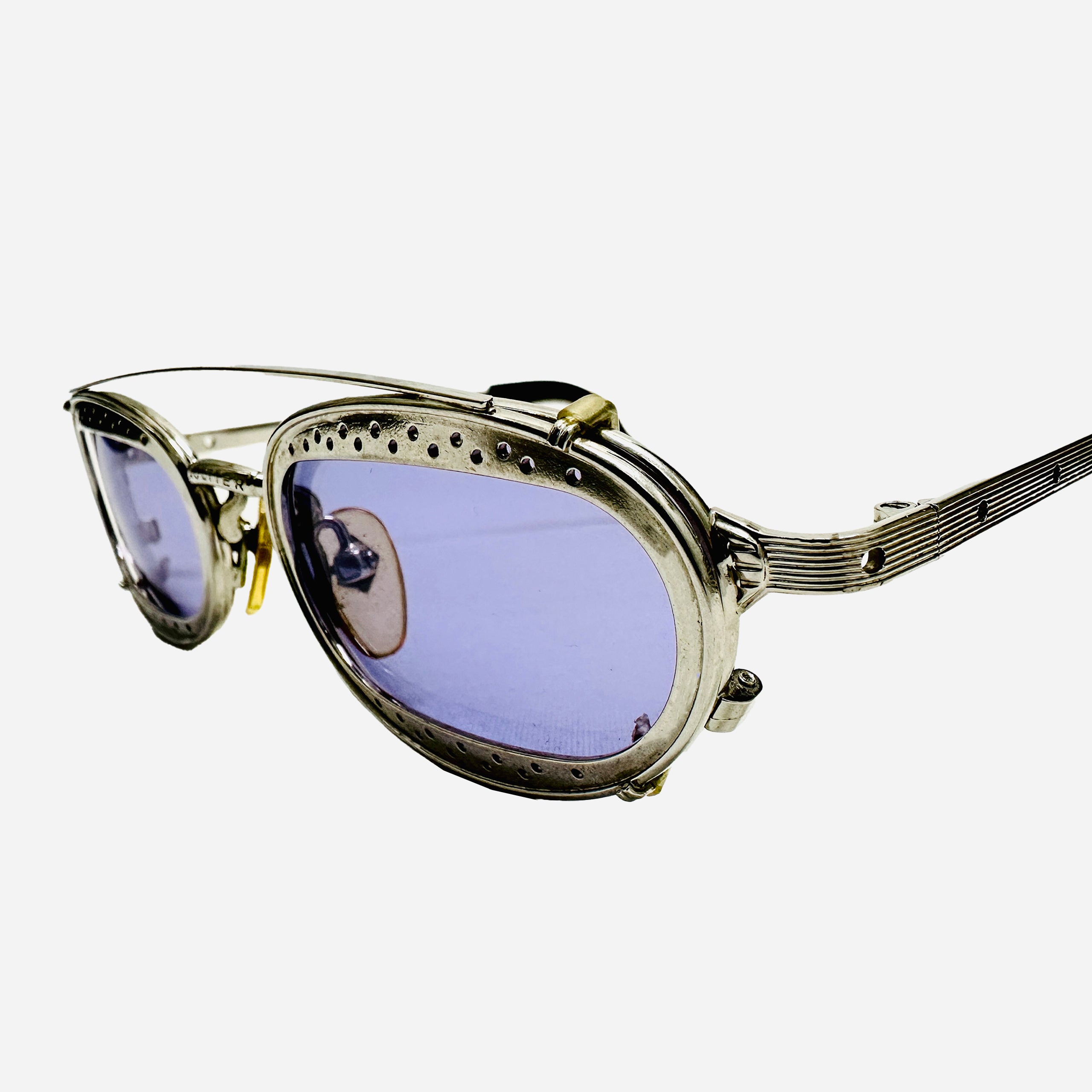 Sunglasses similar desing Jean Paul Gaultier selling Sonnenbrille Vintage Silver